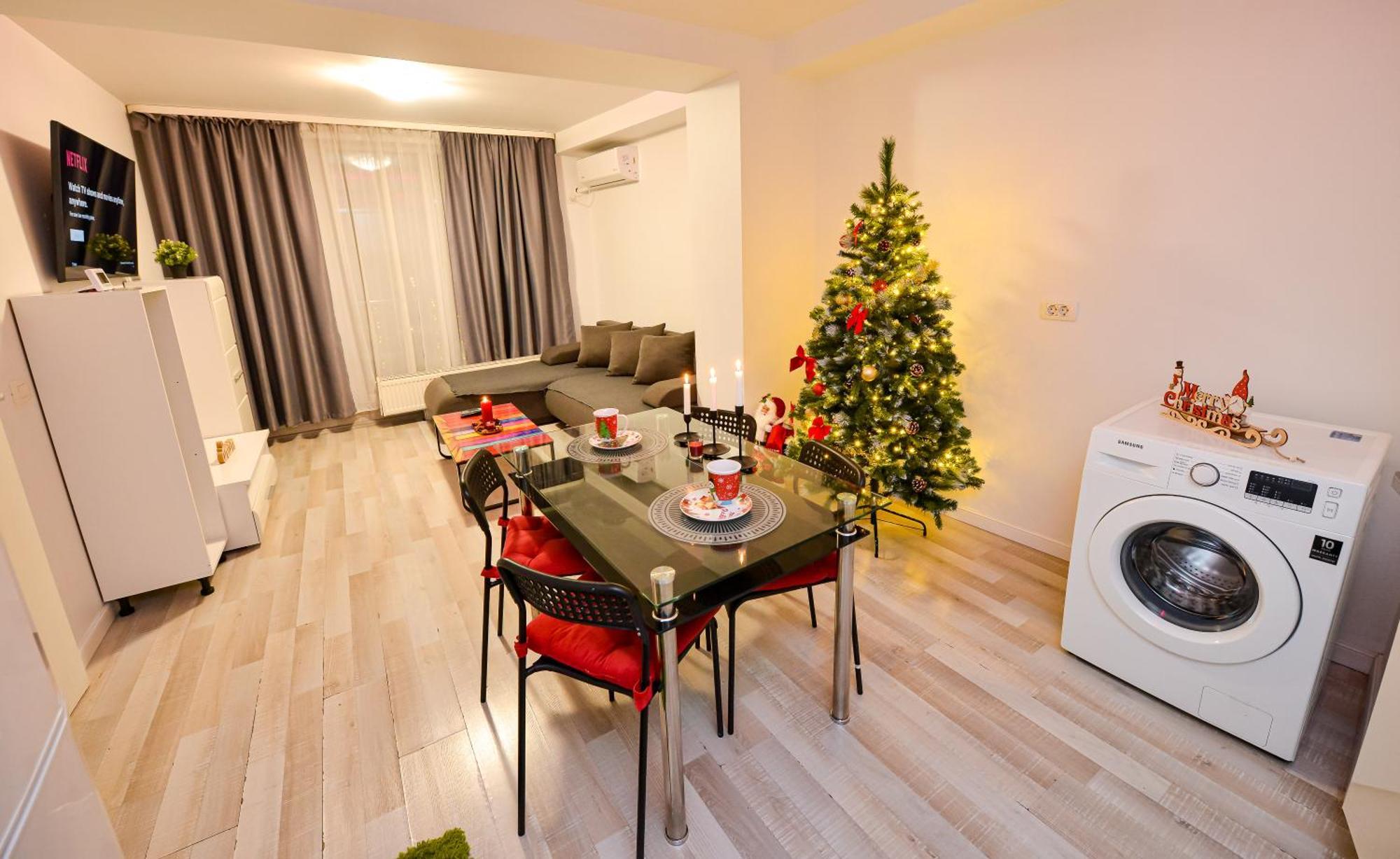 Christmas Magic At Shabbat Apartments Bucharest Exterior photo