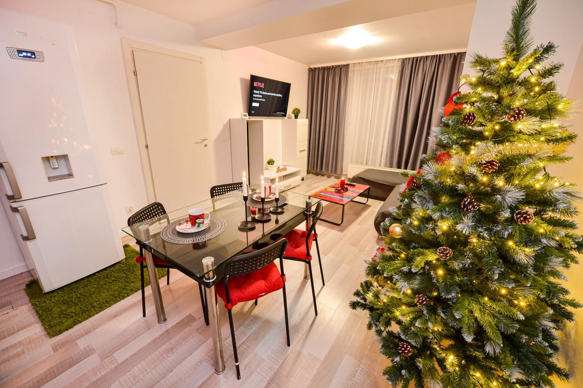 Christmas Magic At Shabbat Apartments Bucharest Exterior photo