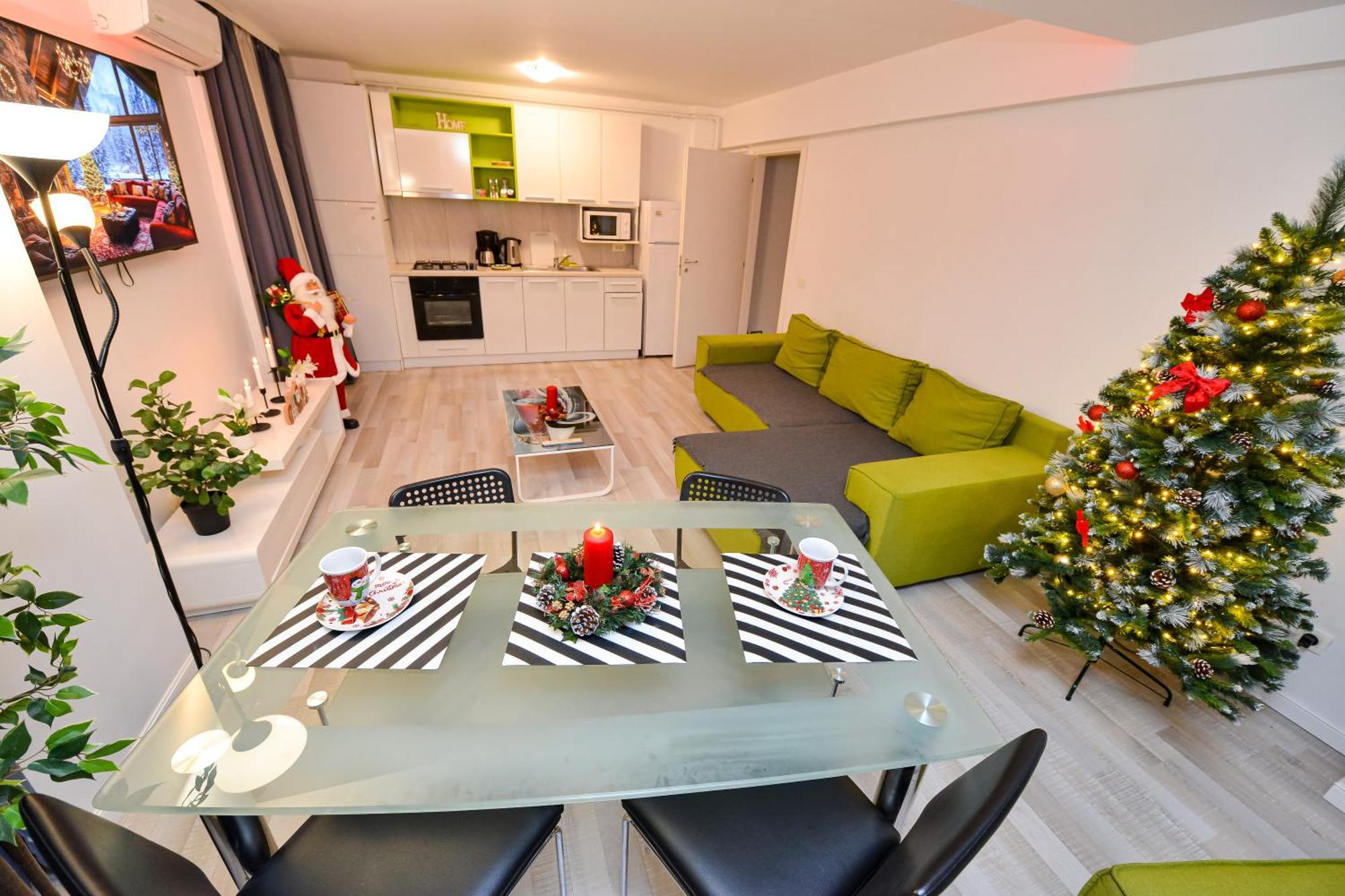 Christmas Magic At Shabbat Apartments Bucharest Exterior photo