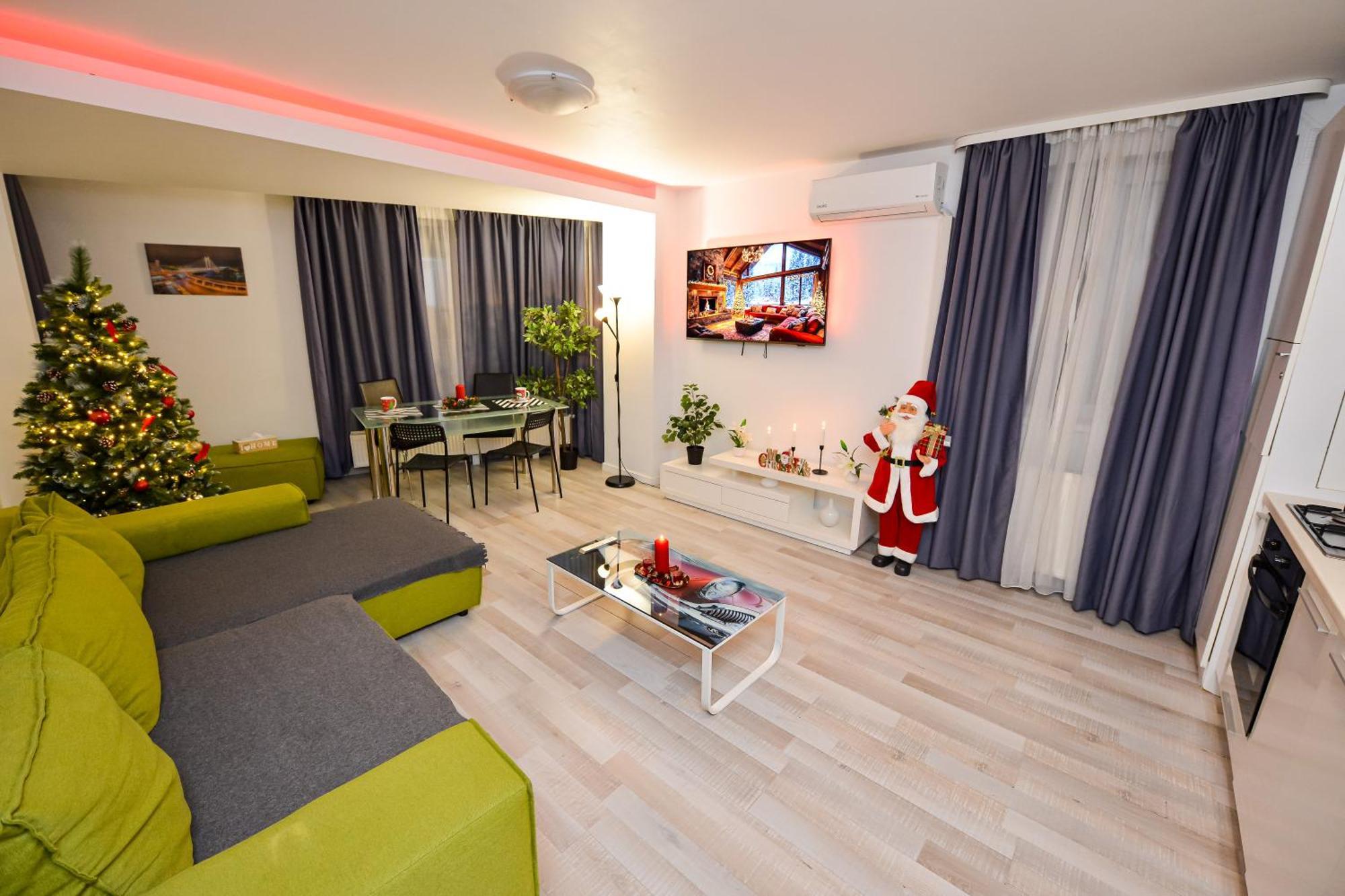 Christmas Magic At Shabbat Apartments Bucharest Exterior photo